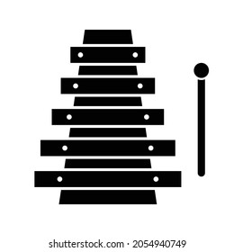 Xylophone Icon Vector Design Template.
