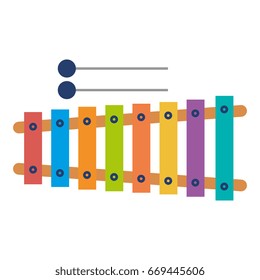 xylophone instrument musical icon