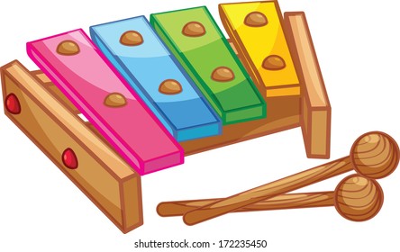 xylophone vector