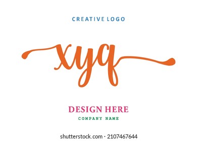 XYQ  lettering logo is simple, easy to understand and authoritative