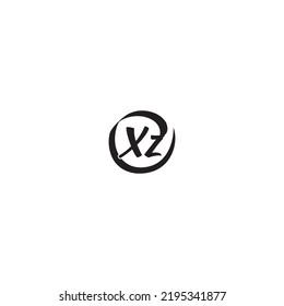 XZ brush concept in high quality professional design that will print well across any print media