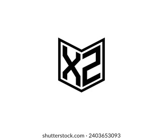 XZ logo design vector template