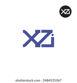 XZI Logo Letra Monograma Diseño