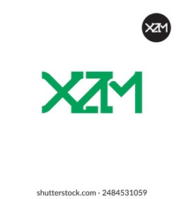 XZM Logo Letra Monograma Diseño