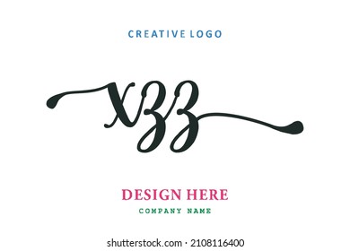 XZZ  lettering logo is simple, easy to understand and authoritative