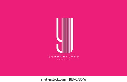 Y abstract initials monogram letter text alphabet logo design
