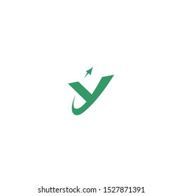 Y Abstract Letter Logo Template Initial