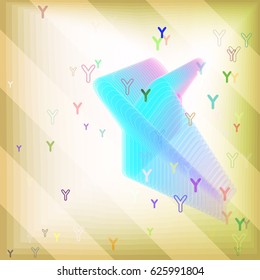Y Alphabet background idea
