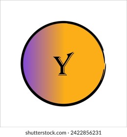 Y alphabet design with gradient