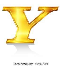Y alphabet emblem