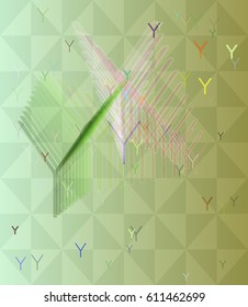 Y Alphabet icon design