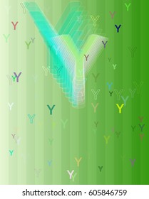 Y Alphabet icon idea