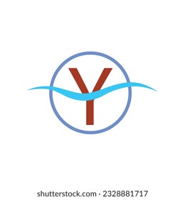 Y Alphabet Letter Logotype Modern, Flat And Minimalist Business Logo