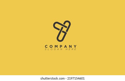 Y Alphabet letters Initials Monogram logo 