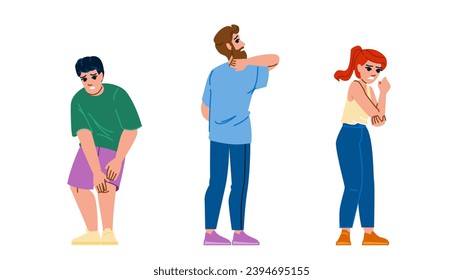y bone health  vector.  medicine care, medical anatomy, body human y bone health character. people flat cartoon illustration