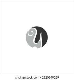 y circle vector logo design symbol icon 