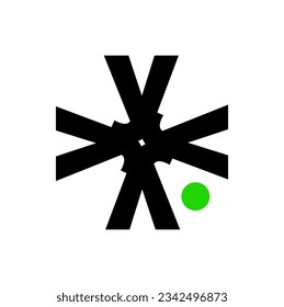 Y company monogram. Y initial letter icon.