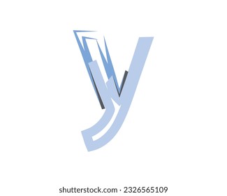 y creative logo design element