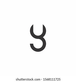 Y design for logo, icon
