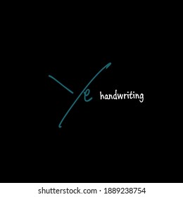 Y e Y e initial letter handwriting and signature logo