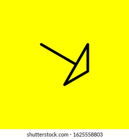 Y flat and clean icon, logo design- vector