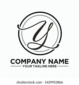 Y inisial logo for photography and other business. simple logo for name.