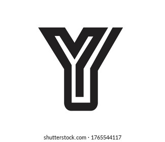 y initial logo letter designs and monogram logos