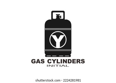 Logo inicial del cilindro de gas propano