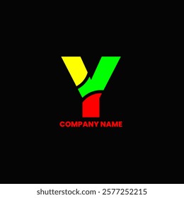 Y letter abstract logo design