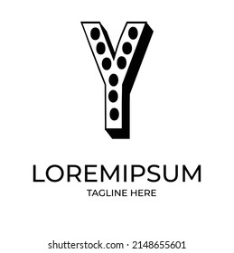 Y letter abstract Logo Template Design Vector