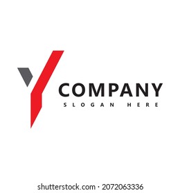Y letter business logo icon vector template 