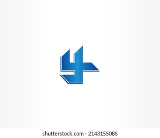 Y letter concept brand logo design icon