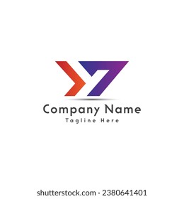 Y letter creative logo design icon