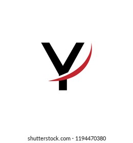 Y Letter design. 