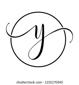 y letter icon logo
