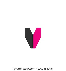 Y letter icon logotype icon sign symbol illustration.creative flat modern retro design.isolated on white background.vector