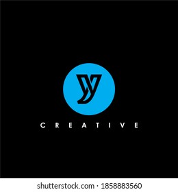 Y Letter Initial Logo Design Template Vector Illustration	
