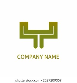 Y Letter, initial modern company logo concept design. Vector