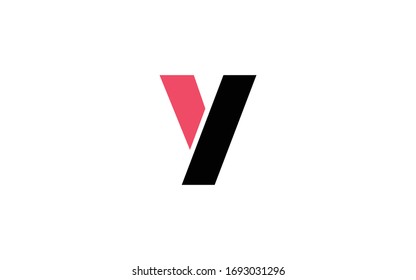Y Letter Initial Vector Logo Design