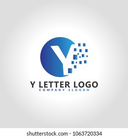 y letter logo