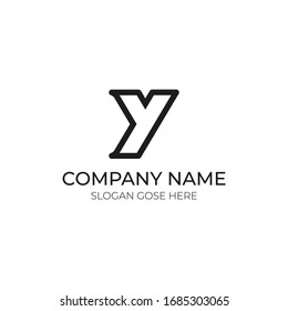 Y letter logo 