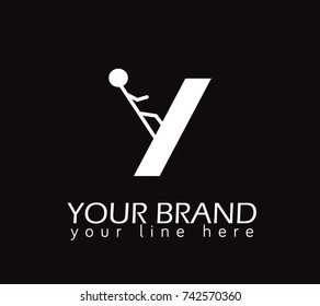 Y letter logo
