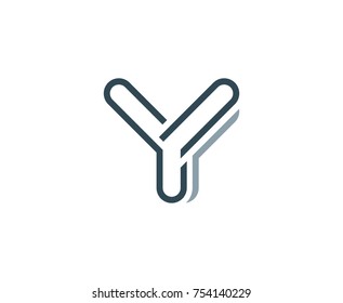 Y letter logo