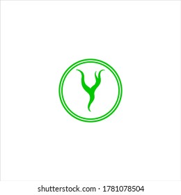 Y letter logo creative design
