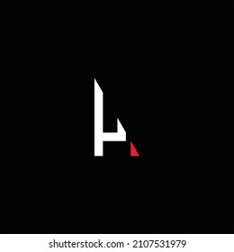 Y-Buchstaben Logo, kreatives Design auf schwarzem Hintergrund