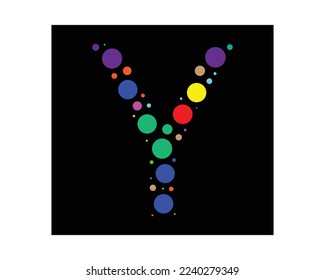 Y letter logo creative design vector template