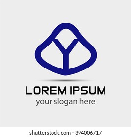 Y Letter Logo Design
