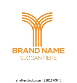 Y letter Logo Design for brand