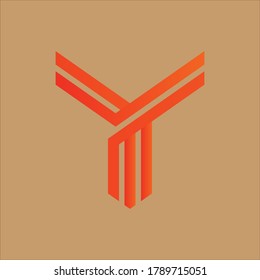 Y Letter Logo Design Concept Idea
