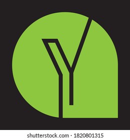 Y Letter Logo Design Creative Icon Modern Letters Vector Logo